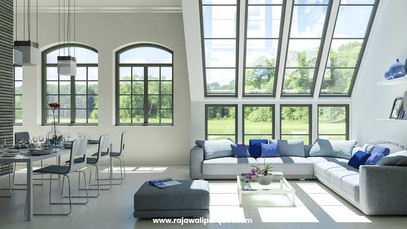 Tips memaksimalkan cahaya di rumah jendela