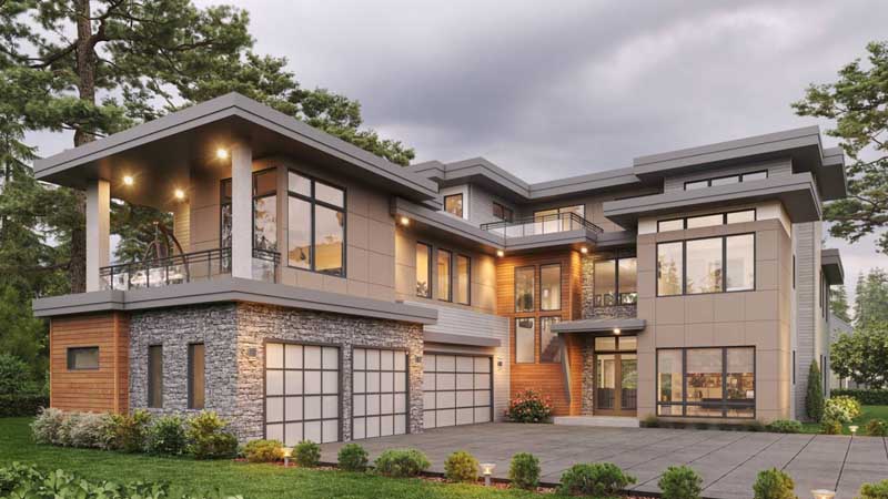 Inspirasi rumah mewah minimalist