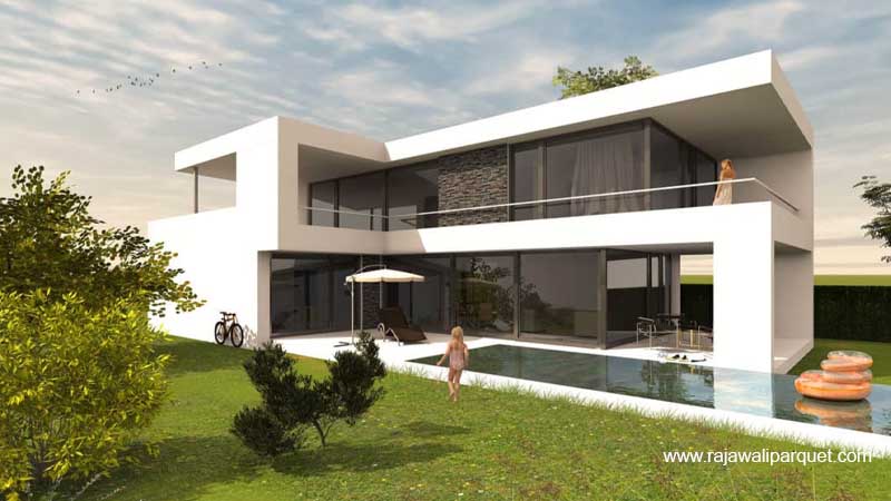 Inspirasi rumah mewah minimalist