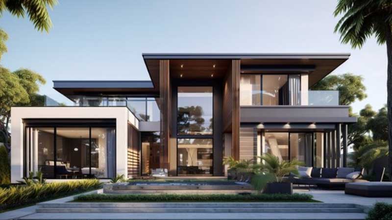 Inspirasi rumah mewah minimalist