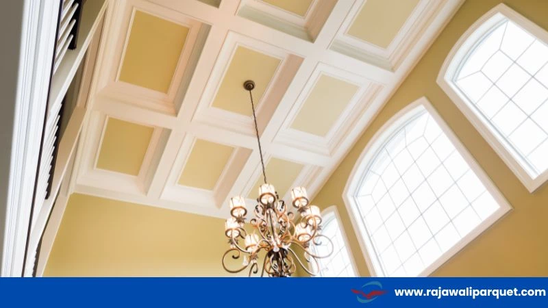 Coffered ceiling