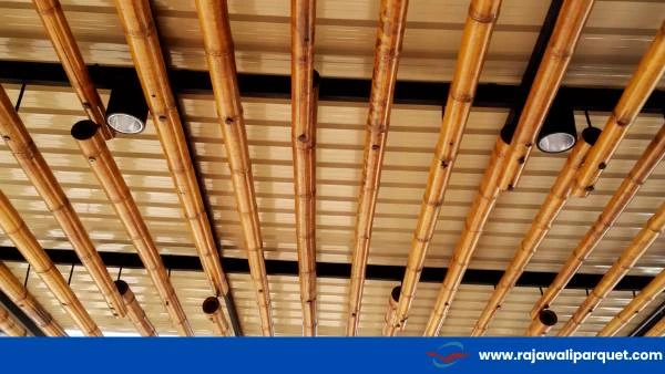 Plafon Bambu Minimalis Modern