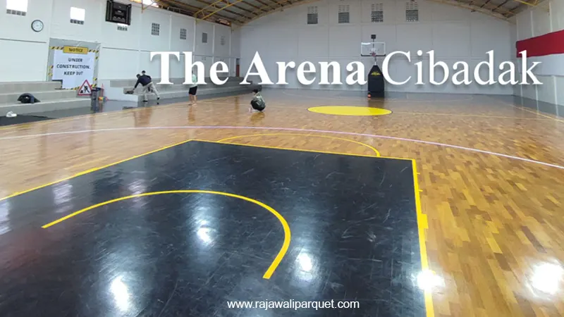bahan lantai lapangan basket indoor 4