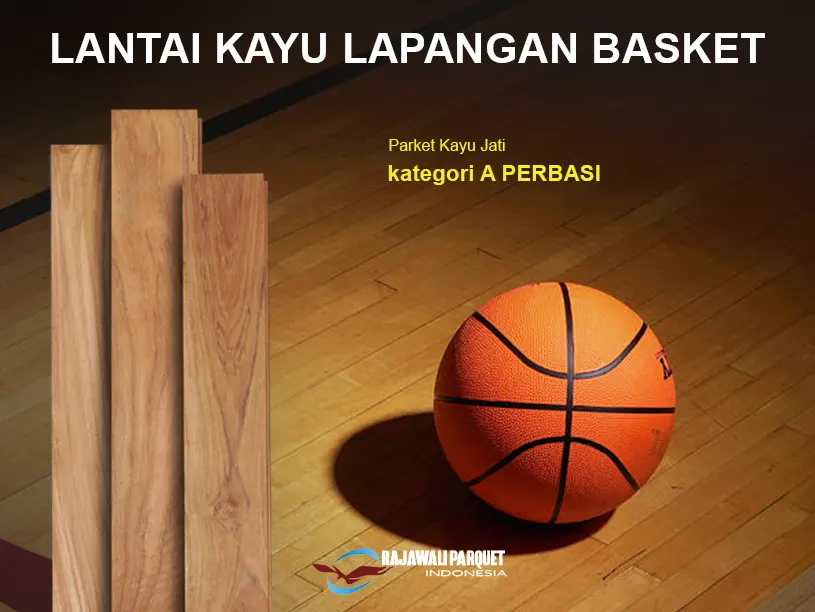 rajawaliparquet lantai kayu lapangan basket 1