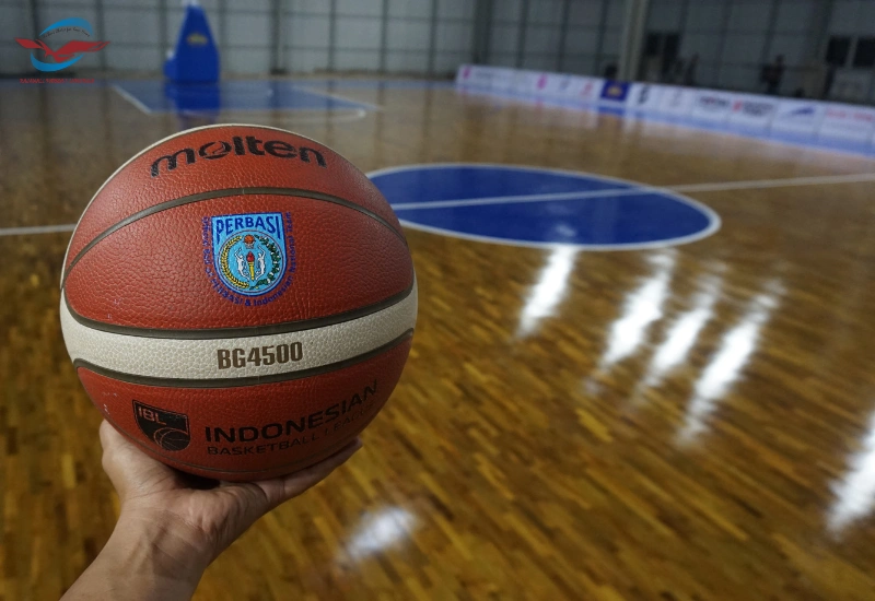 jasa lantai lapangan basket standar PERBASI