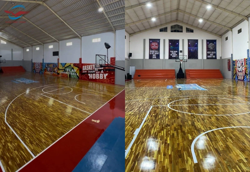 lapangan basket trust sport center